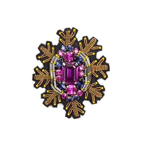 Broche SNOWSTAR - Violet pour la vente par My Bob