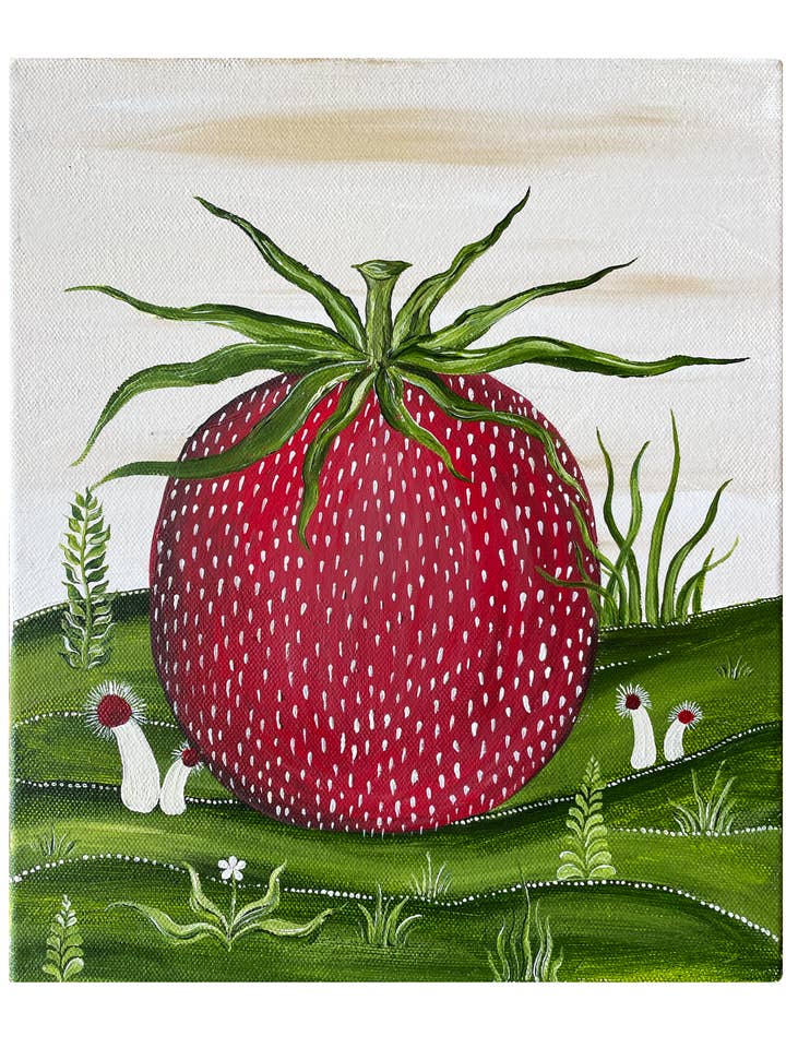 * Gigante Fragola Su Tela per la vendita all'ingrosso da parte di Bell Hutley