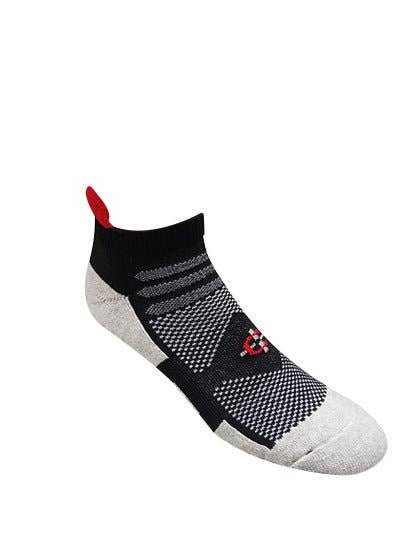 Red Tab Sock for wholesale by Covert Threads