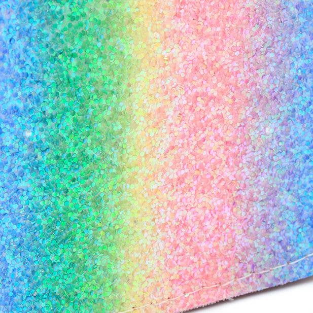 Inca UK – wholesale Crossbody bag – kids – Rainbow Glitter Saddle Bag 10X12X4cm2