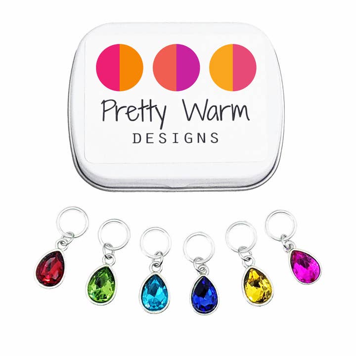 Kristallpärlor Maskmarkörer - Set om 6 för wholesale av Pretty Warm Designs