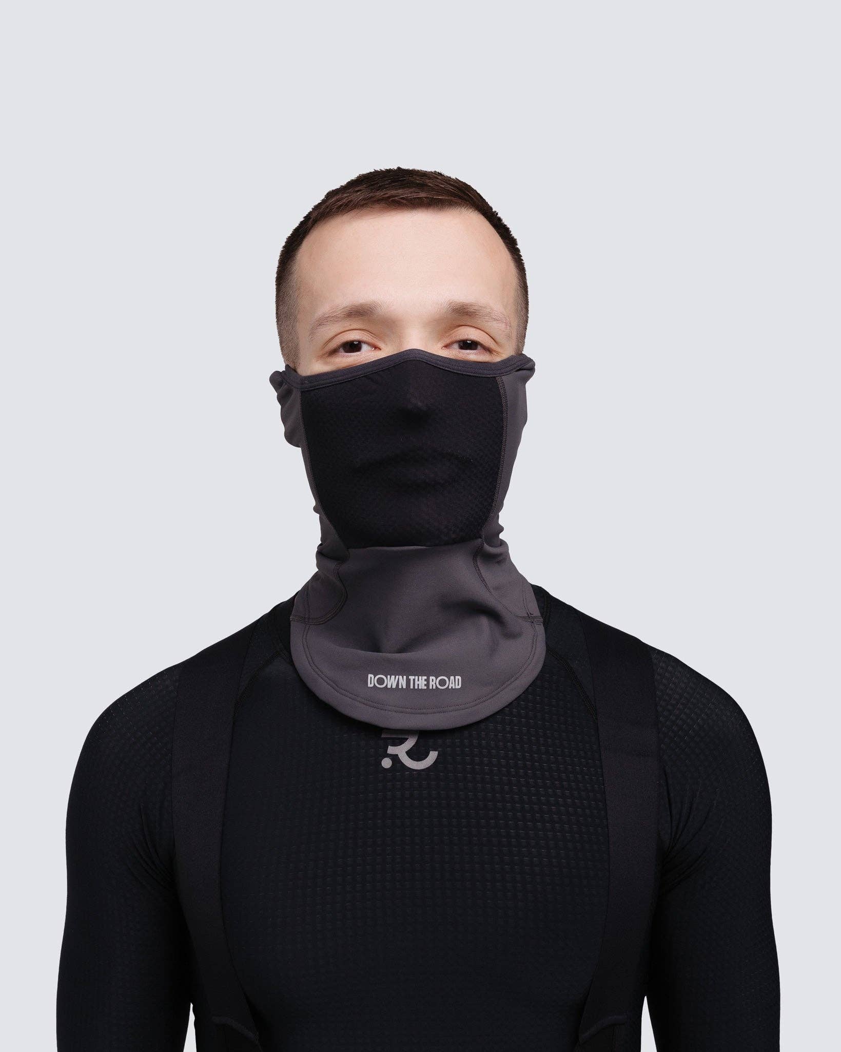 Down The Road - Wholesale Neck Gaiter/Snood - Unisex - Winter Facemask - Stone Grey4