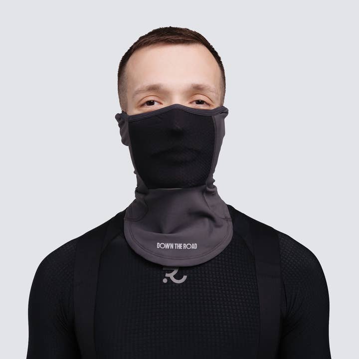 Down The Road - Wholesale Neck Gaiter/Snood - Unisex - Winter Facemask - Stone Grey4