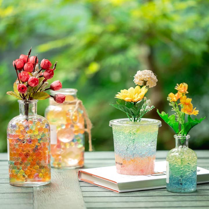 Mr. Pen - Wholesale Decorative Tabletop Object - Mr. Pen- Water Beads, 300 pcs Giant & 20000 Small Gel Beads, Colorful Water Beads for Vases3