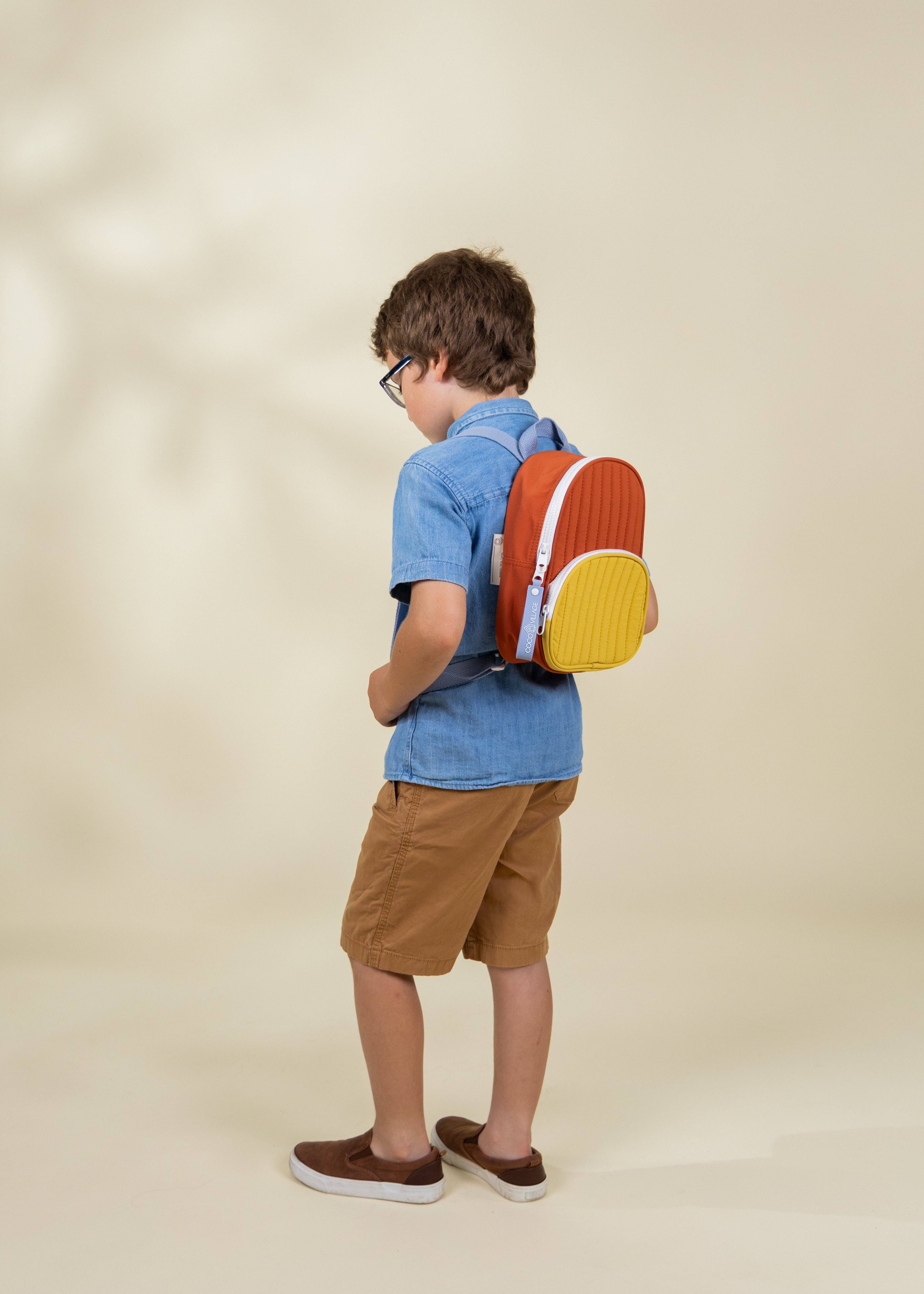 Coco Village - Vendita all'ingrosso Zaino - Bambini - Zaino Piccolo in Nylon Lavabile - Heritage1