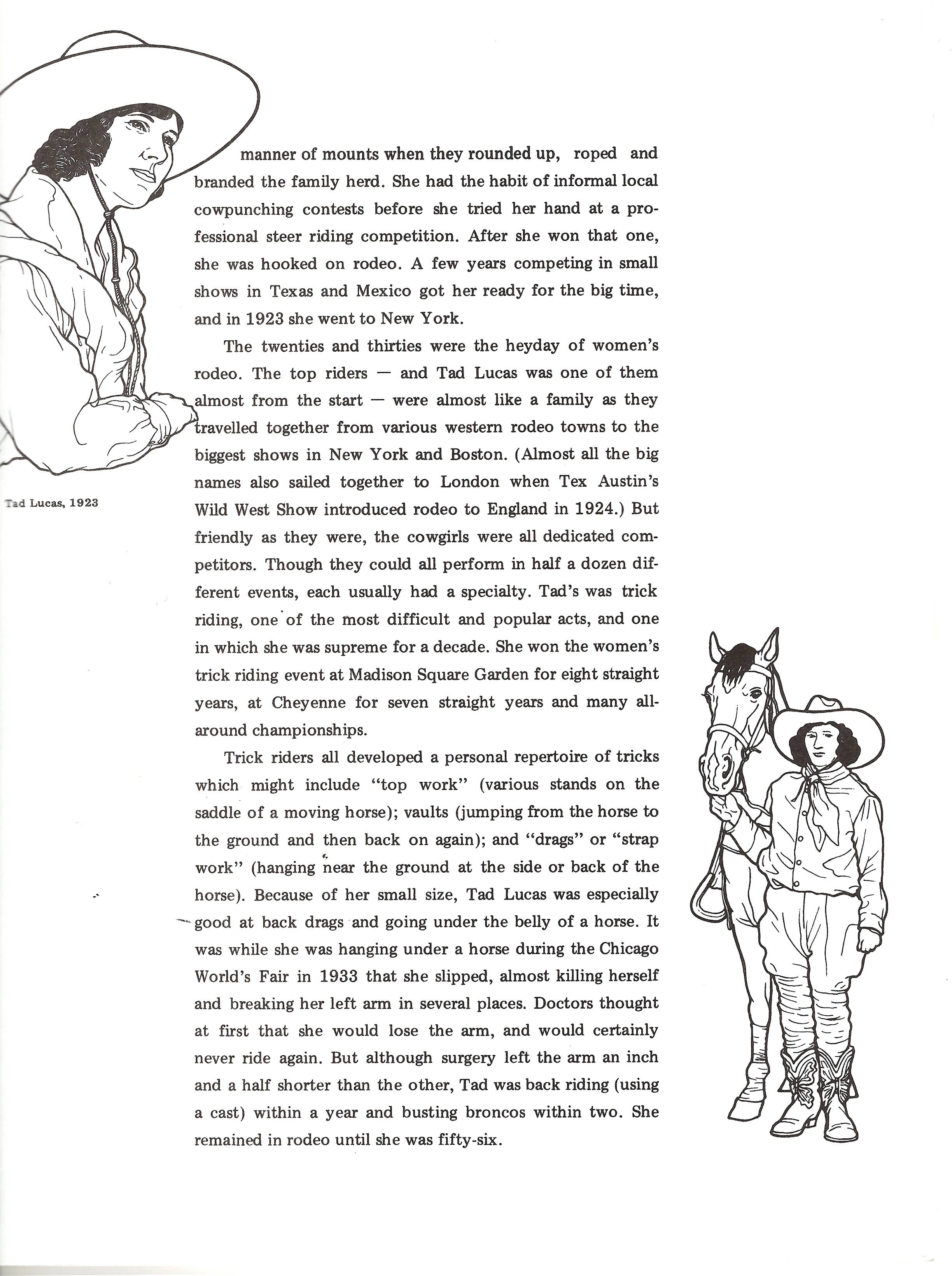 Bellerophon Books - Wholesale Coloring & Activity Book - Adult - Cowgirls2