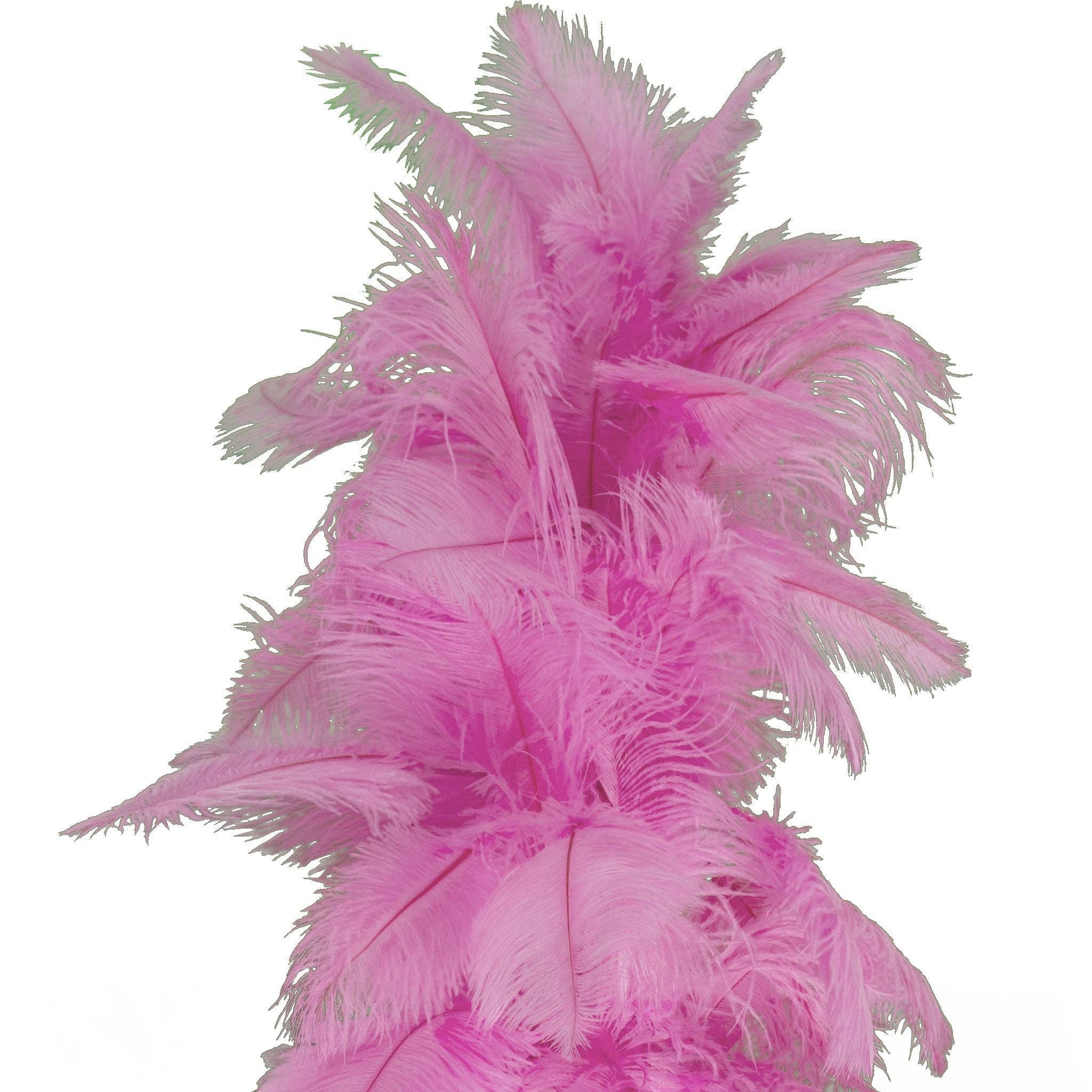 Lee Display - Wholesale Christmas Decoration - Pink Ostrich Feather Tree7