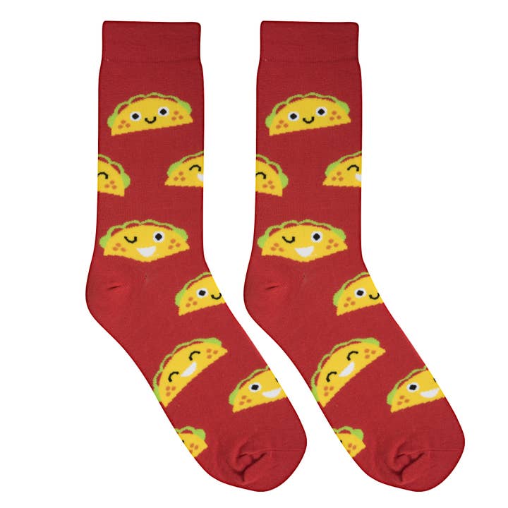 Crazy Socks - Wholesale Socks - Men's - Crazy Socks - Mens Crew - Tacos5