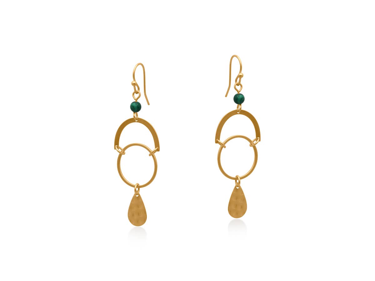 Big Metal London - Wholesale Dangle earrings - Delphi Priestess Tears Statement Earrings