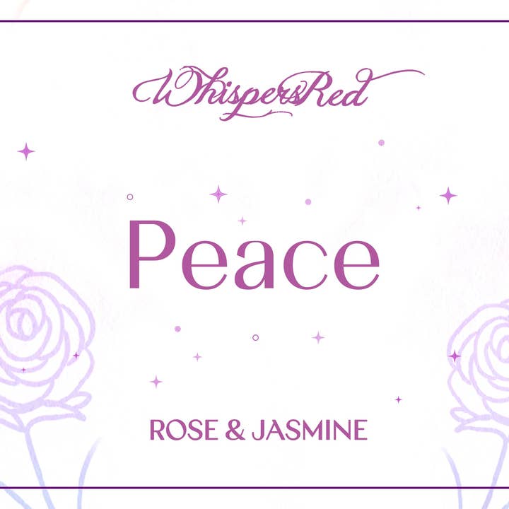 Peace Soy Candle, Wooden Wick, Slow Burn Candle for wholesale by Flores Lane