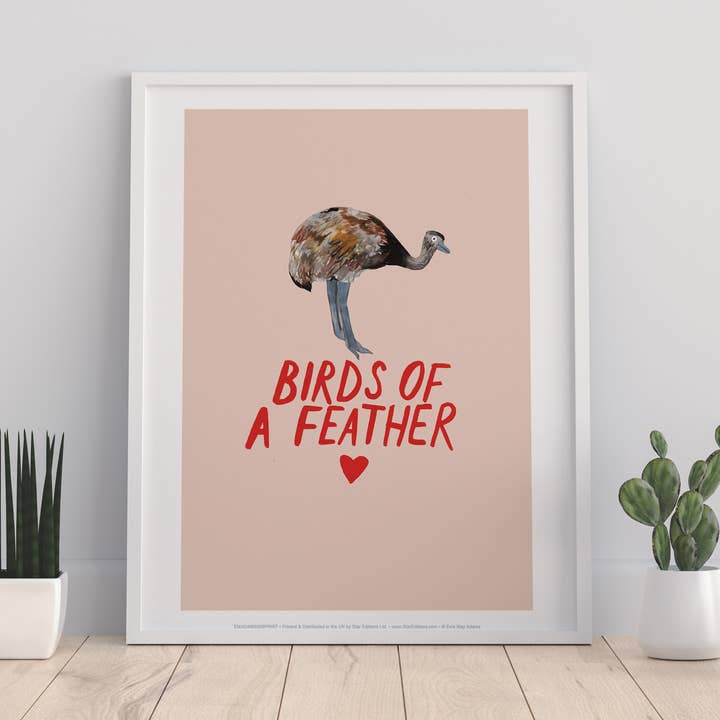 Impresión artística premium Birds Of A Feather, 11 x 14 pulgadas para venta al por mayor de Star Editions