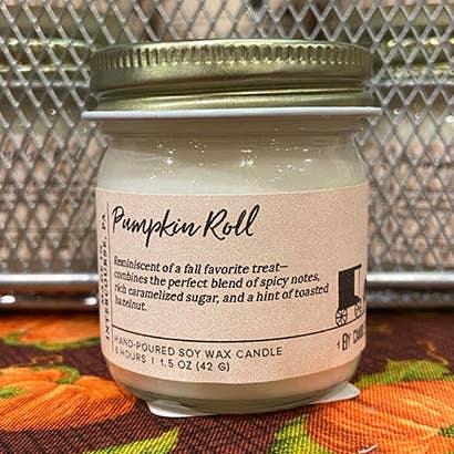 Vela de Calabaza Enrollada 1.5 oz para venta al por mayor de By Candle Light