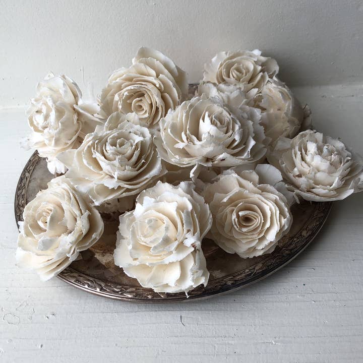 Oh You're Lovely - Wholesale Artificial Flowers - Sophiaâ„¢ Flowers (sola wood) - Set of 6 - 3 Inches