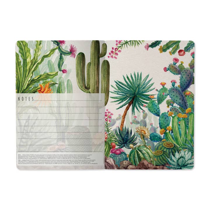 BV by Bruno Visconti - Wholesale Notebook - Green Cactus Notebook