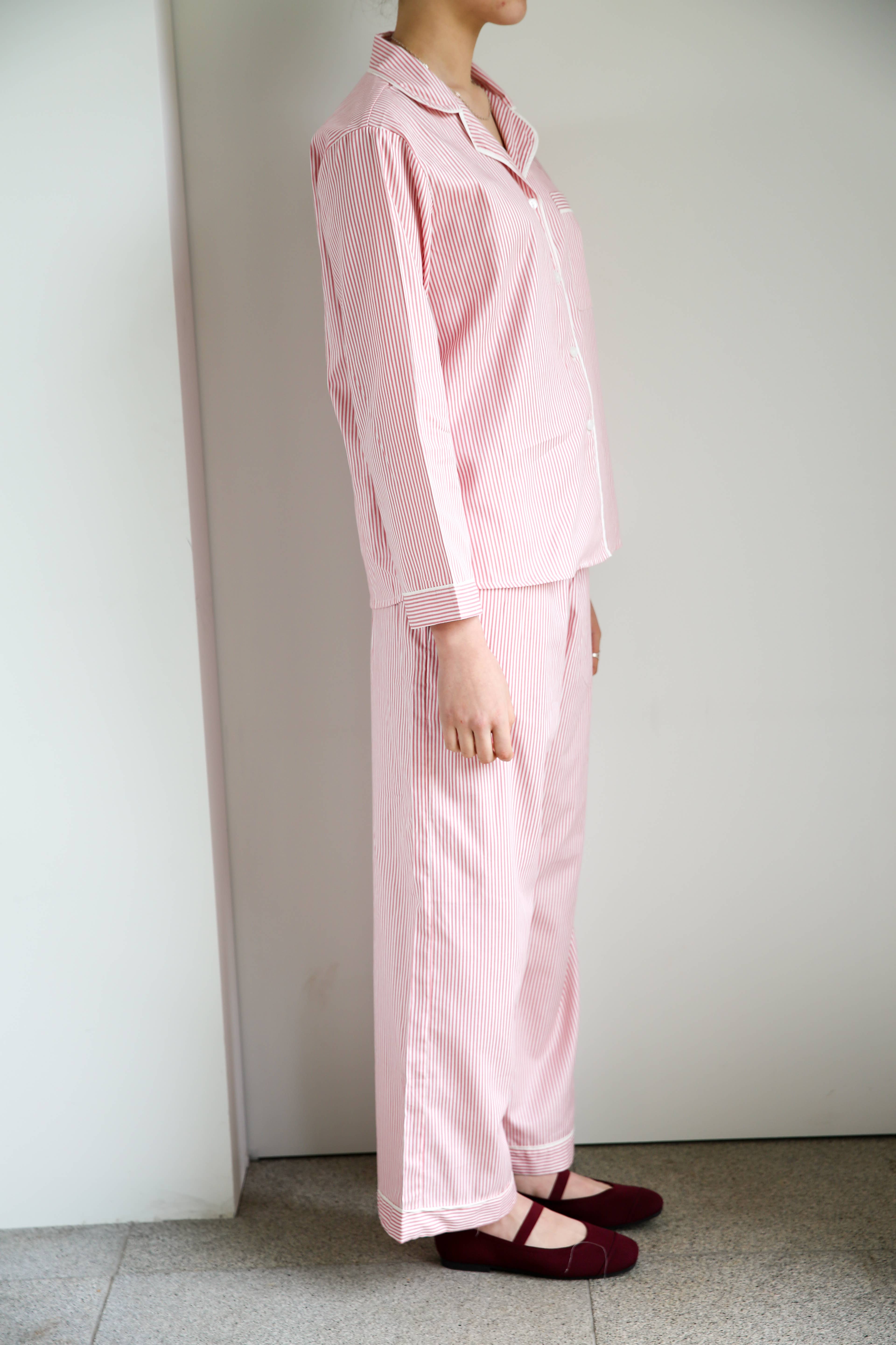 Me+Lia - Wholesale Sleepwear Set - Women's - Cecile Pyjama PJs Long Set  - Pink  4