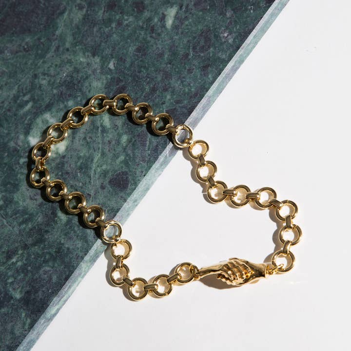 MLE - Wholesale Link & Chain Necklace - Gentlewoman's Agreement® Necklace in Gold1