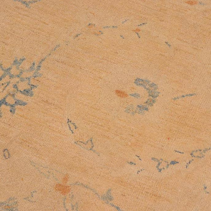 Arshs Fine Rugs - Wholesale Area rug - Bohemian Ziegler Hue Tan/Blue Wool Rug - 10'0'' x 13'7''4