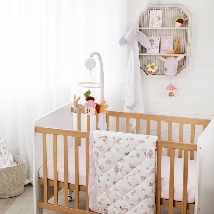 Living Textiles - Wholesale Hooded towel – Child & baby - Organic Hooded Towel - Whimsical Wonderland5