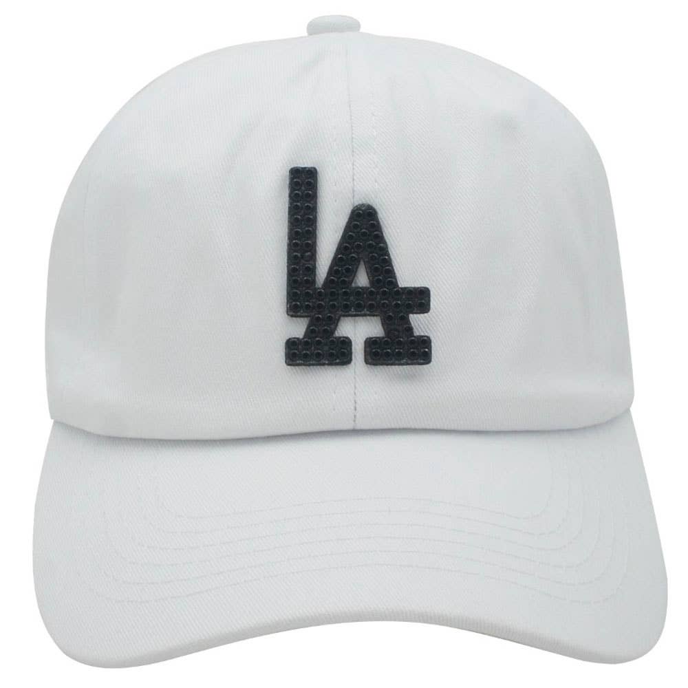 JOIA ACCESSORIES - Vente Casquette de baseball – femme - DOUBLE LINER LA RS LETTER CAP, IHT 72448CP1