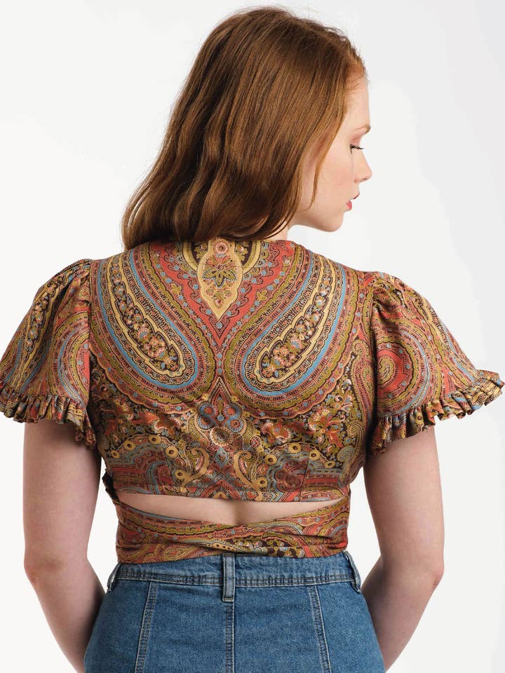 Blusa Gaïa por atacado de HERI HODIE