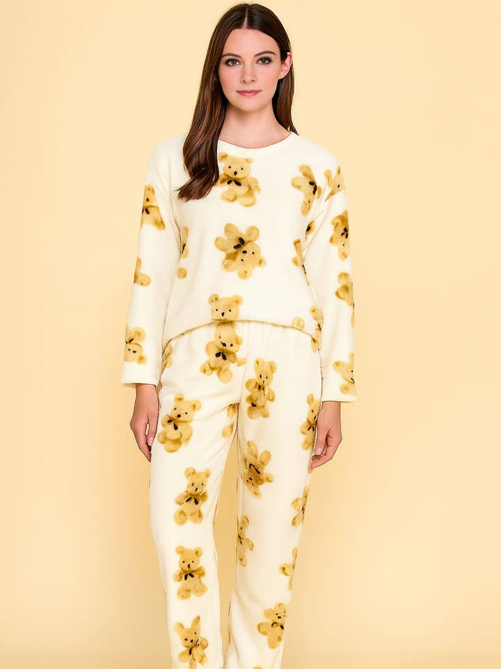 FP-SET S26 PAJAM SETS BEAR PAJAMA SETS for wholesale by MIO WHOLESALE