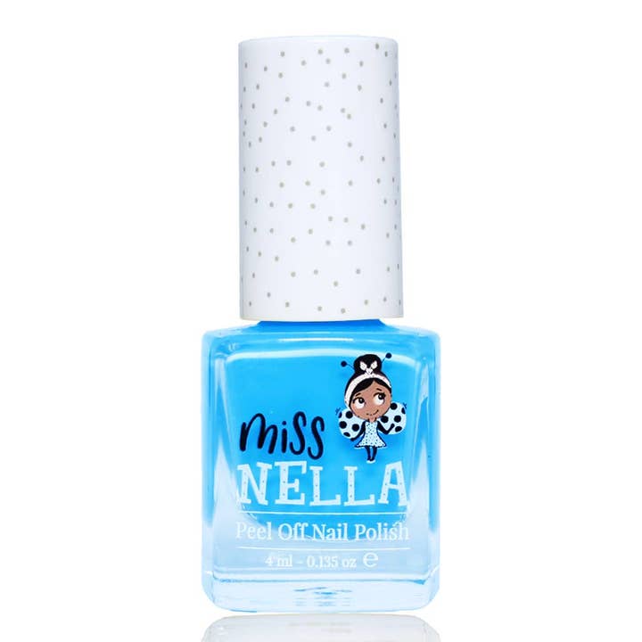 Mermaid Blue Kids Peel Off Geurvrije nagellak voor wholesale door Miss Nella and LAV Kids