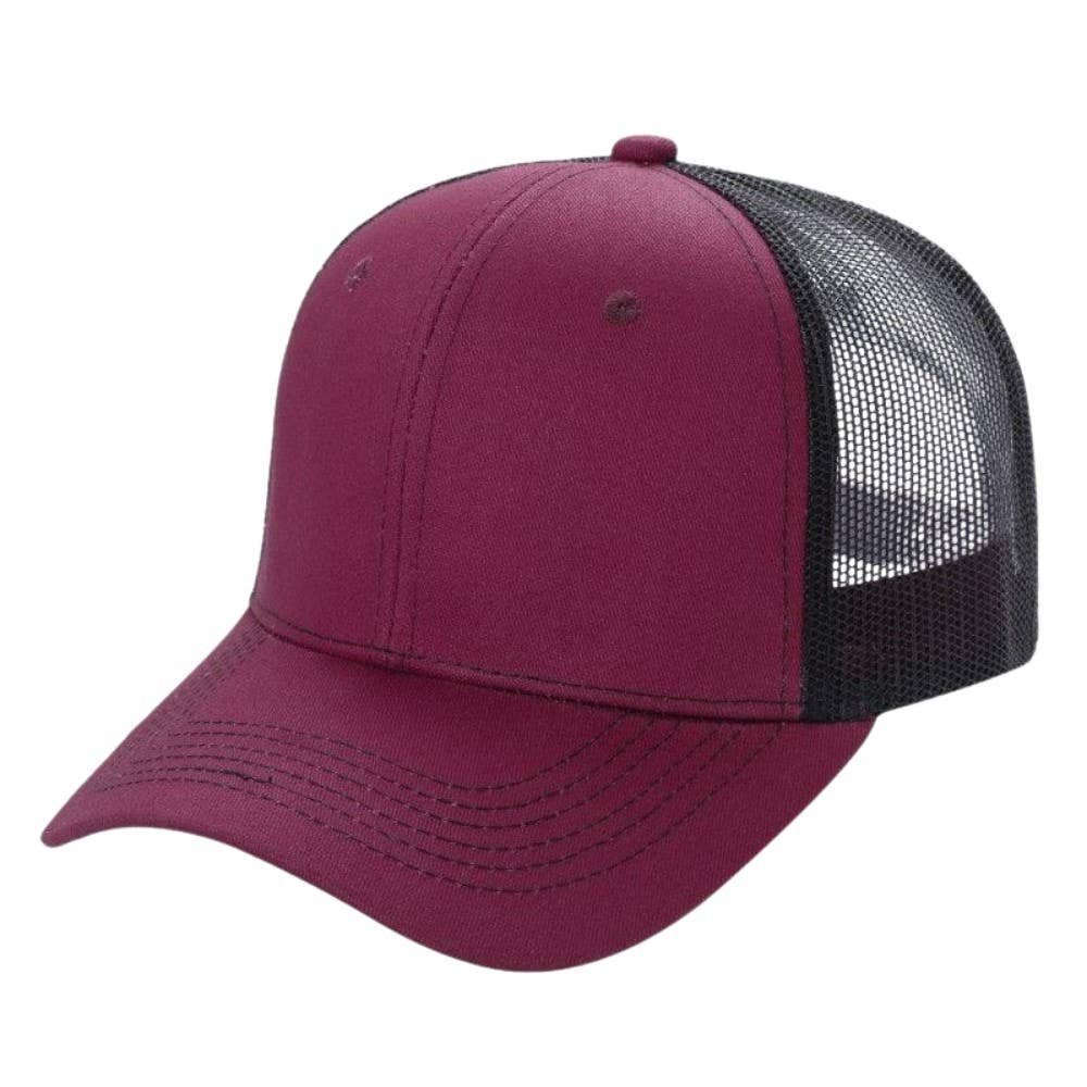 DOBBI – Großhandel Trucker-Cap – Unisex – Curve Trucker Mesh-Mütze mit 6 Paneelen46