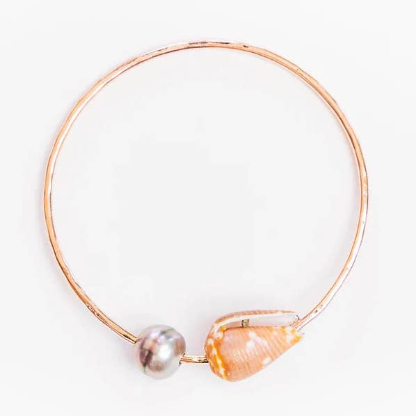 Pu'pu Momi Bangle for wholesale by Little Sea Gypsy