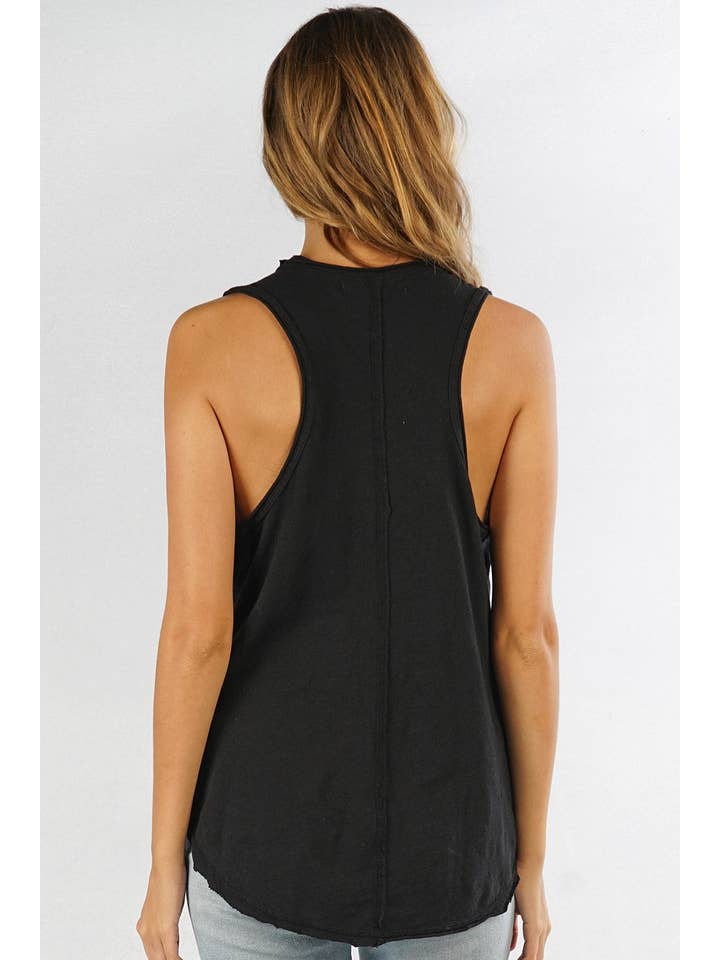 Lovestitch - Wholesale Tank Top - Women's - Cotton Slub Knit Racerback Tank Top1