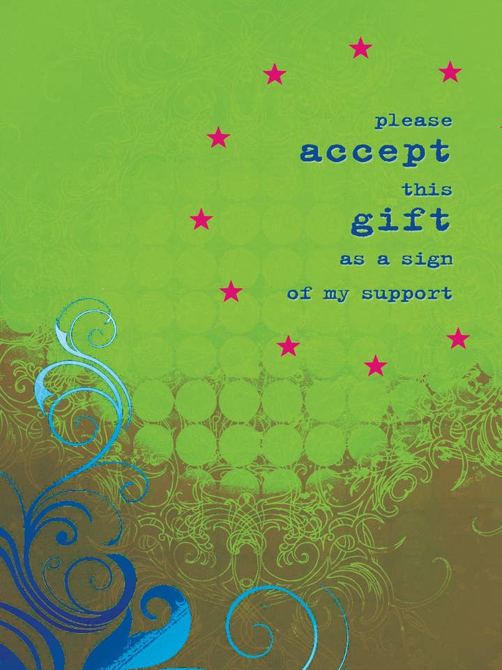 Greeting Card - Please Accept for wholesale by Soulebrate