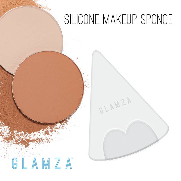 My Wholesale Warehouse – wholesale Make-up sponge/blender – Glamza Triangle Silicone Make Up Sponge