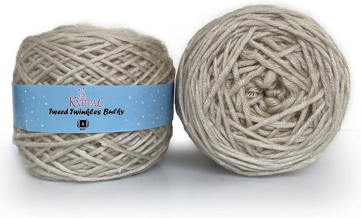 KnitPal - Wholesale Yarn - Tweed Twinkles Bulky - Soft Acrylic Blend52