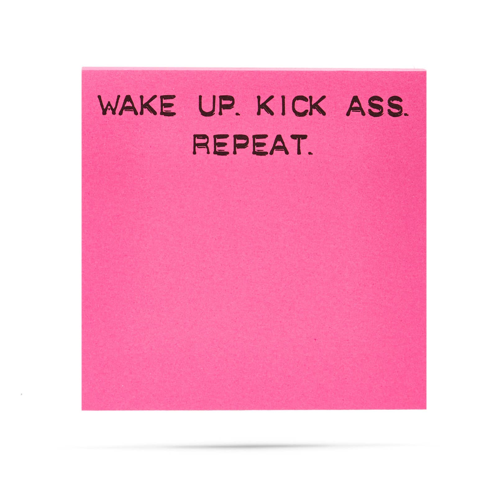 ellembee gift - Wholesale Sticky Notes - Wake up. Kick ass. Repeat. | sticky note pads