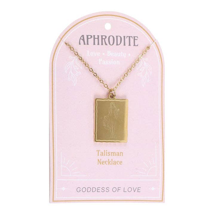 Something Different Wholesale – wholesale Pendant/charm necklace – Aphrodite Goddess Talisman Necklace1