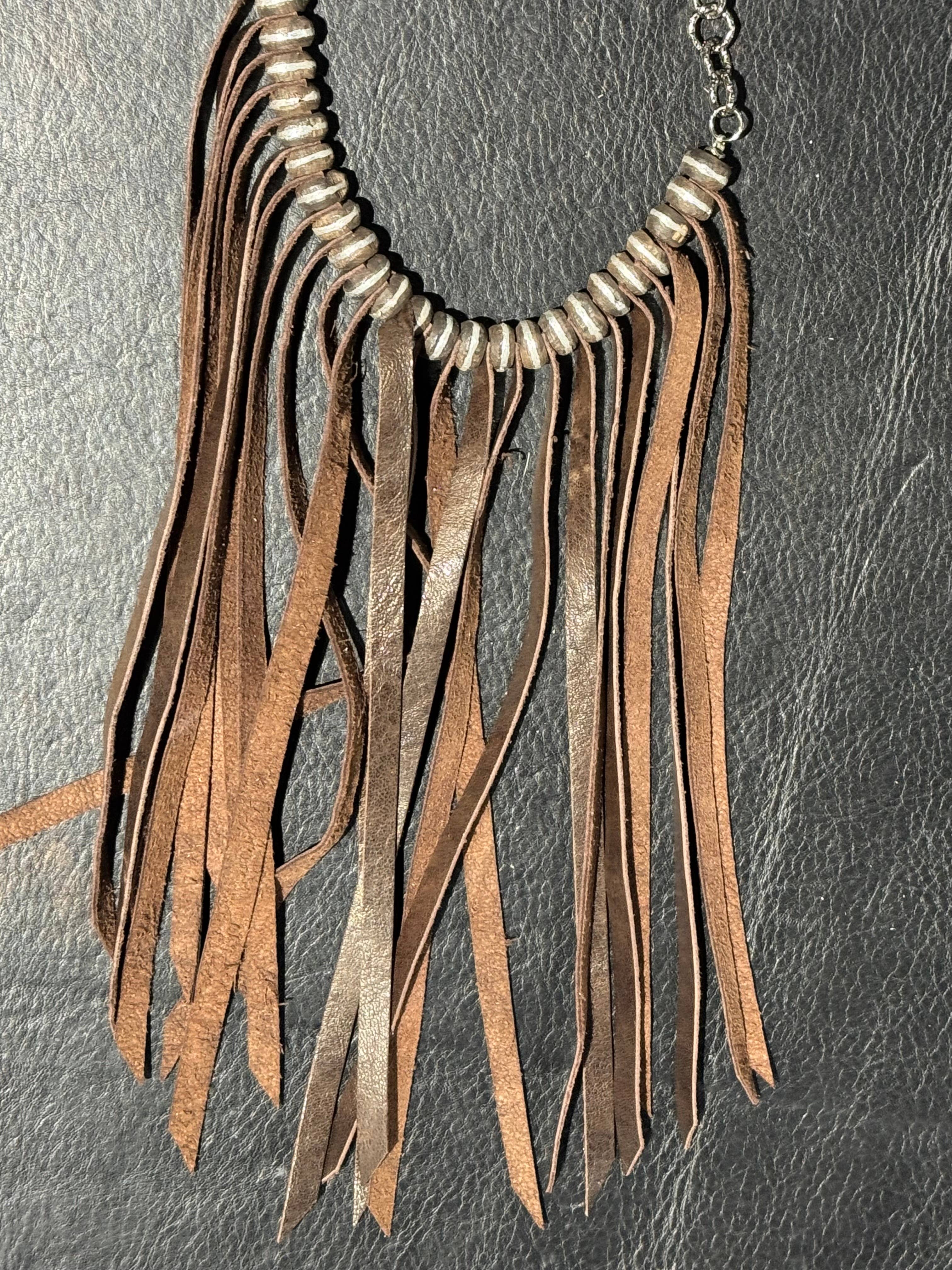 Sandra Ling Designs - Wholesale Beaded/Pearl Necklace - 🪶 Desert Dancer Collection– Spirit Fringe Necklaces6