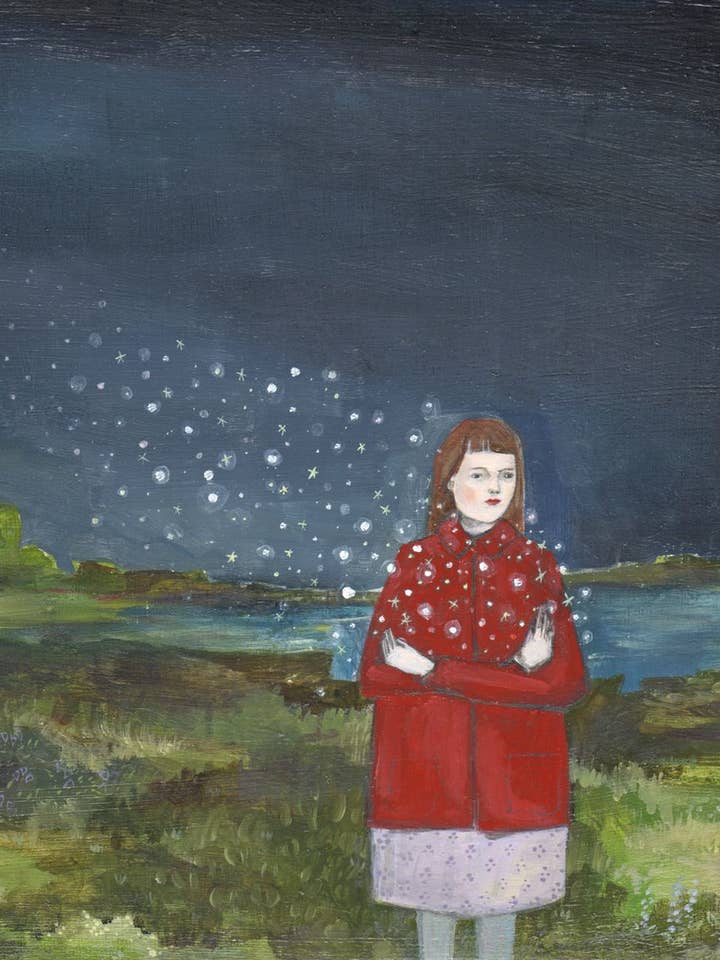 the stars were hers - print for wholesale by Amanda Blake