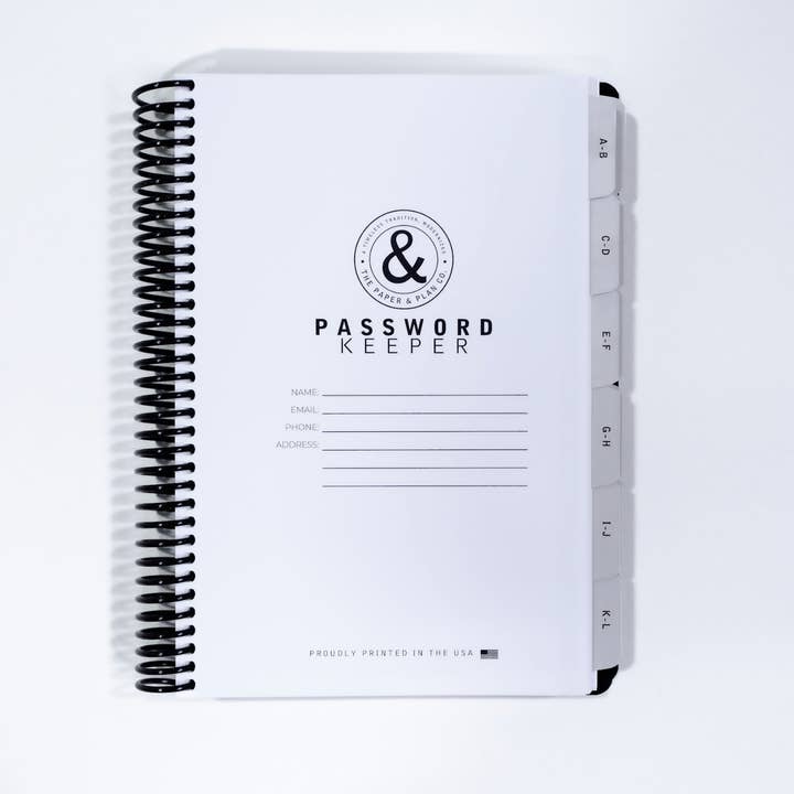 The Paper and Plan Co. - Vendita all'ingrosso Bloc notes - Custode delle Password5