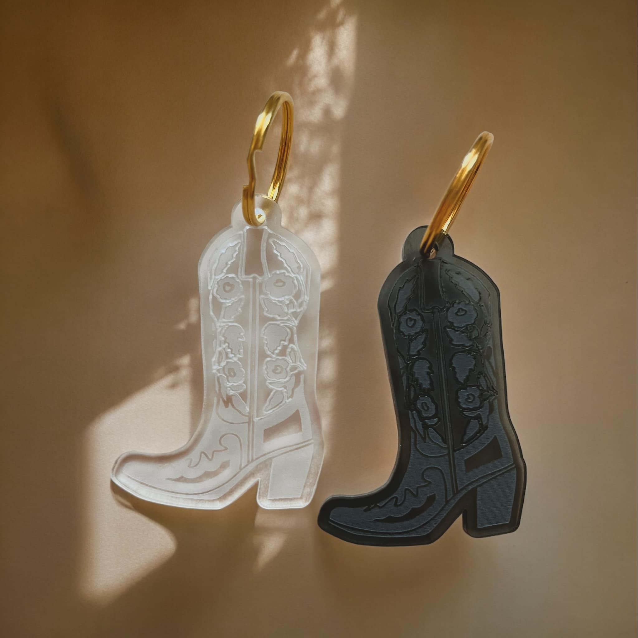 GoneWestDesigns - Wholesale Sleutelhanger - Dames - Western sleutelhanger met cowboylaars en bloemenmotief8