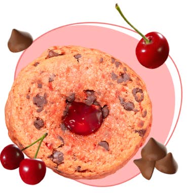 The Be Cordial Cookie - Chocolate, Maraschino Cherry, & More for wholesale by Molly Bz