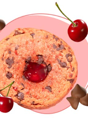 The Be Cordial Cookie - Chocolate, Maraschino Cherry, & More for wholesale by Molly Bz