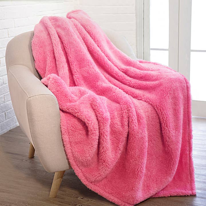 Pavilia - Wholesale Throw Blanket - Plush Shaggy Sherpa Blanket11