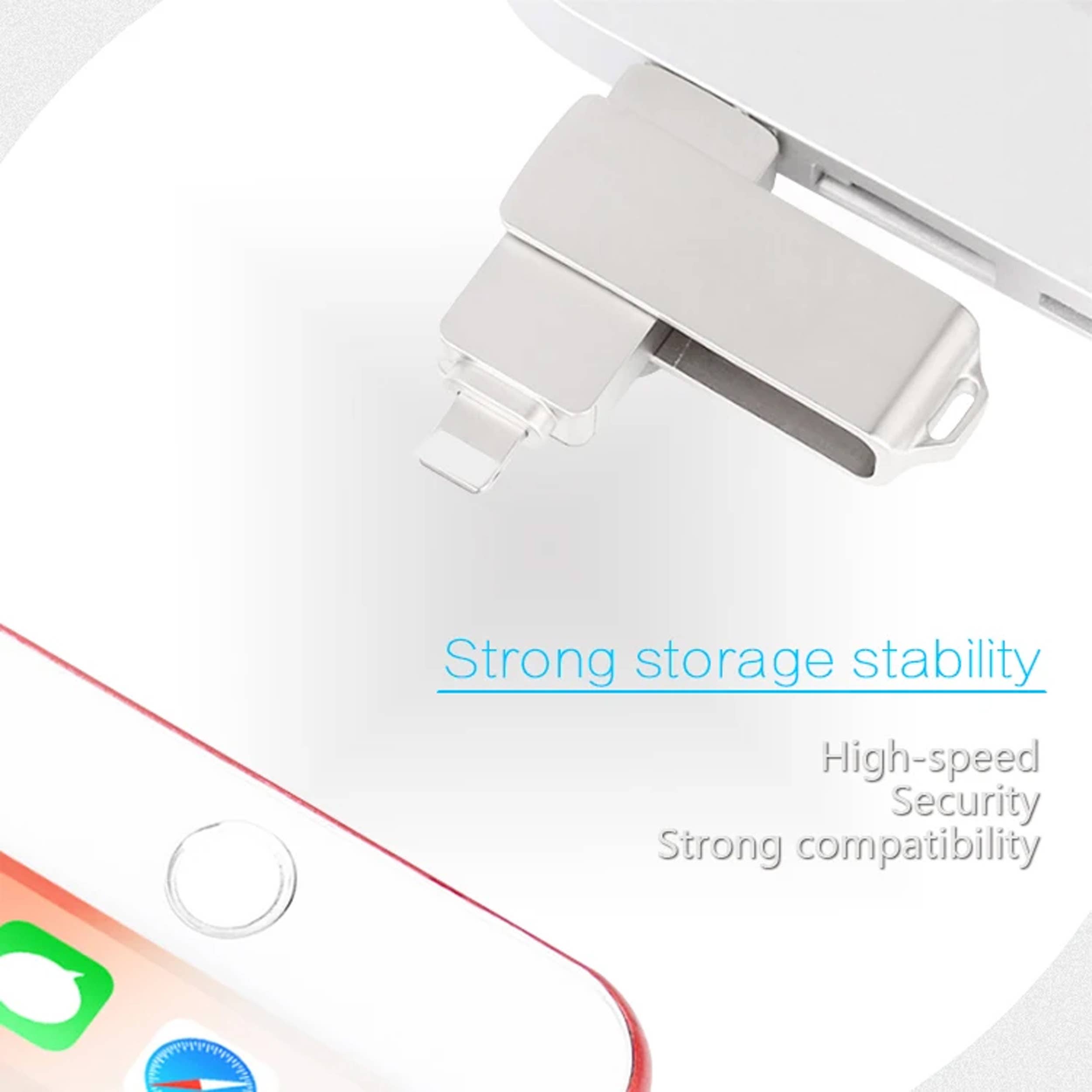 GulleeGadgets - Vente Clé USB - Clés USB 3 en 1 OTG Type C 2.0 et 3.0 - 8 Go en vrac5