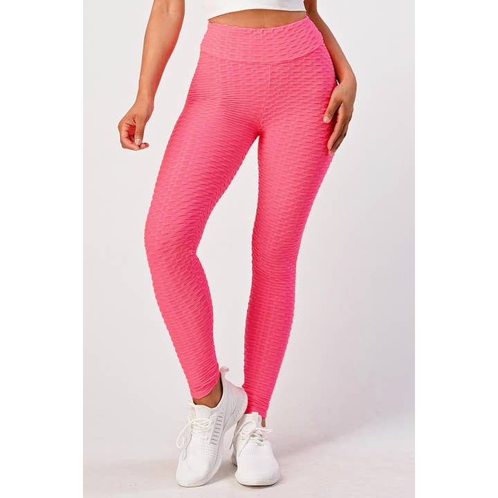 JHP Collection - Wholesale Fashion Leggings - Women's - HIGH WAIST YOGA PANTS SCRUNCH BUTT LIFT LEGGINGS WITHOUT POC10