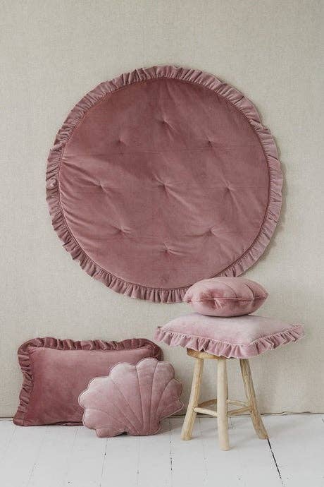 Moi Mili - Vendita all'ingrosso Cuscini decorativi - Cuscino in morbido velluto «Light Pink»2