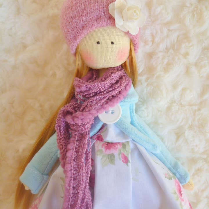 ChernikovaNataliya – Großhandel Puppe – Kinder – Handgefertigte Tilda Stoffpuppe — Stofftier für Mädchen, Heimdeko4