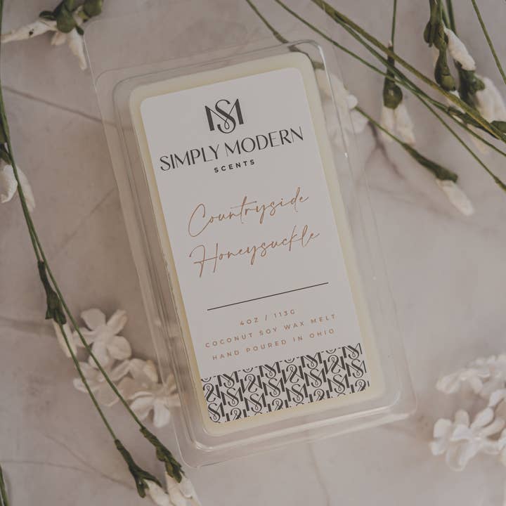 Countryside Honeysuckle | Coconut Soy Wax Melt for wholesale by Simply Modern Scents