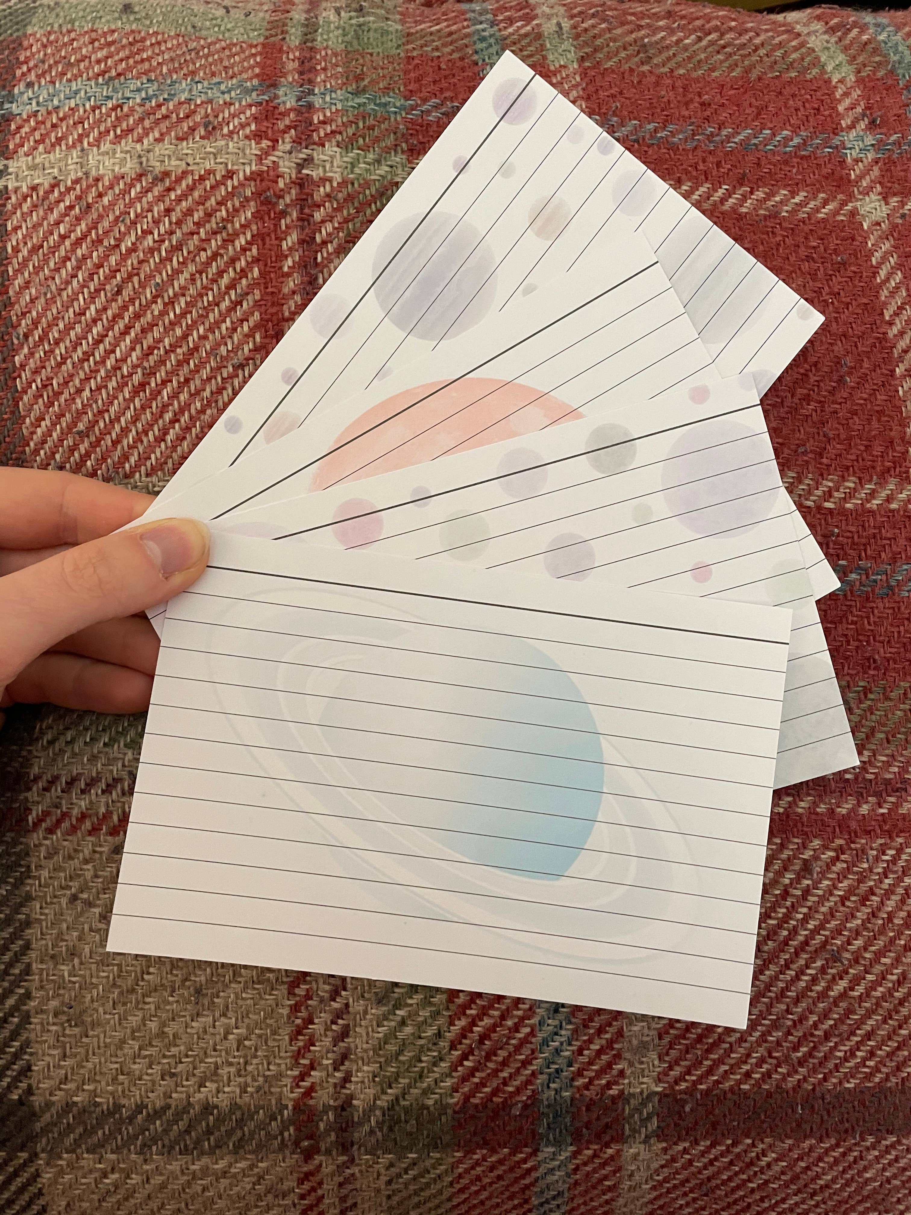 APierceArt - Wholesale Stationery/Notecard Set - Revision/study cards, notecards5