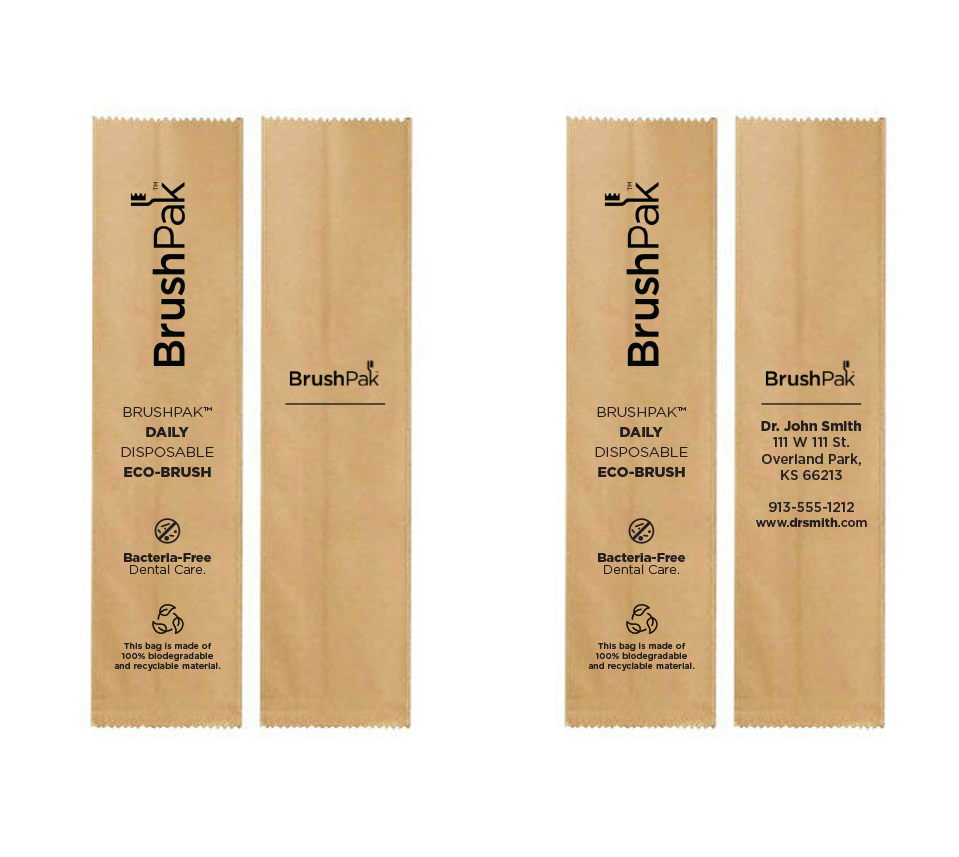 BrushPak - Wholesale Toothbrush - BrushPak™ Brand Daily Disposable Eco-Brush (30-Pack Box)5