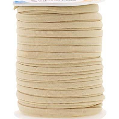 Mandala Crafts - Wholesale Craft Supplies - Mandala Crafts Soft Elastic Cord from Spandex Nylon Fabric for Jewelry Making, Sewing, and Crafting3