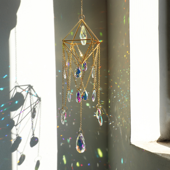 Crystolver (We Cover All Import Fees) - Wholesale Suncatcher - Chandelier Crystal Prism Suncatcher Decor0